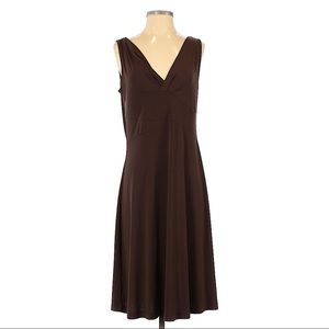 Axcess brown sleeveless dress - size M